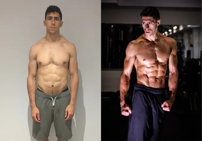 antes e depois na academia uma ferramenta de progresso.