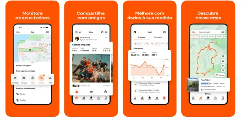 Aplicativo strava